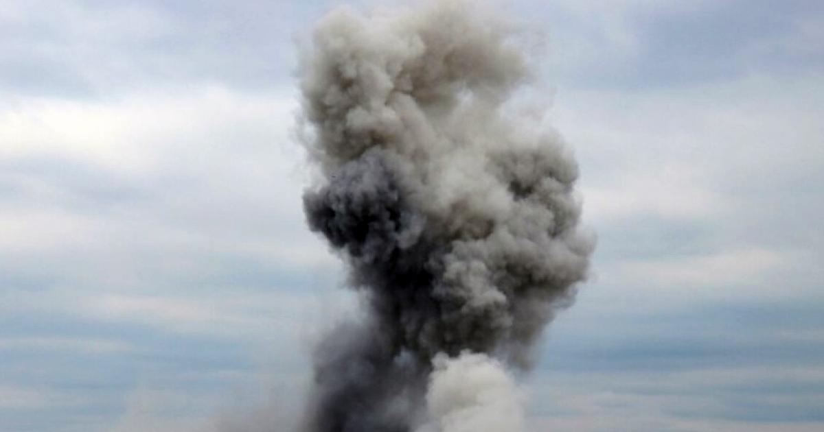 A Russian drone struck near a five-story building in Kharkiv