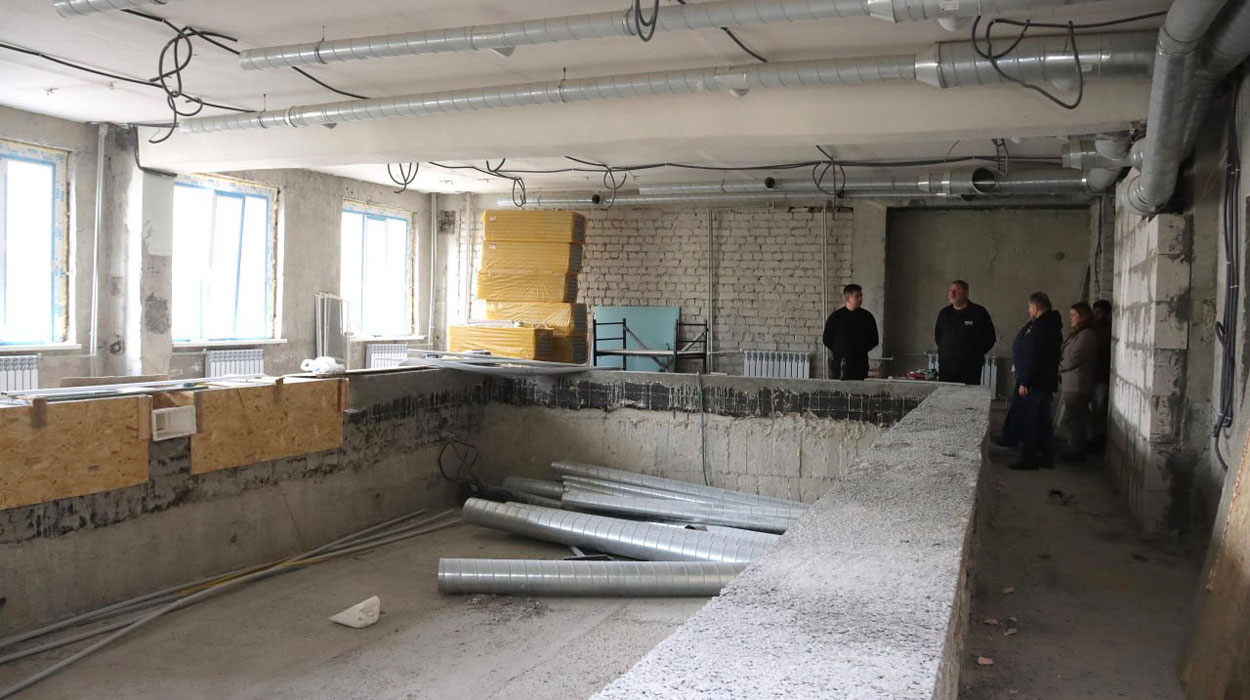 У Лозовій дитяча поліклініка готова майже на 70%, будівництво стримують затримки фінансування